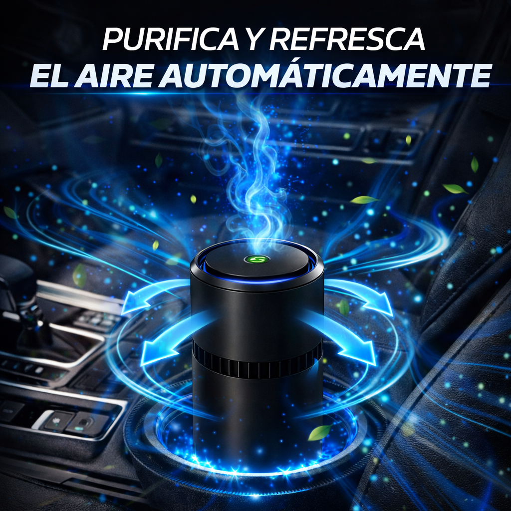 Elimina el Mal Olor de tu Carro en Minutos – IonFreshDrive Pro