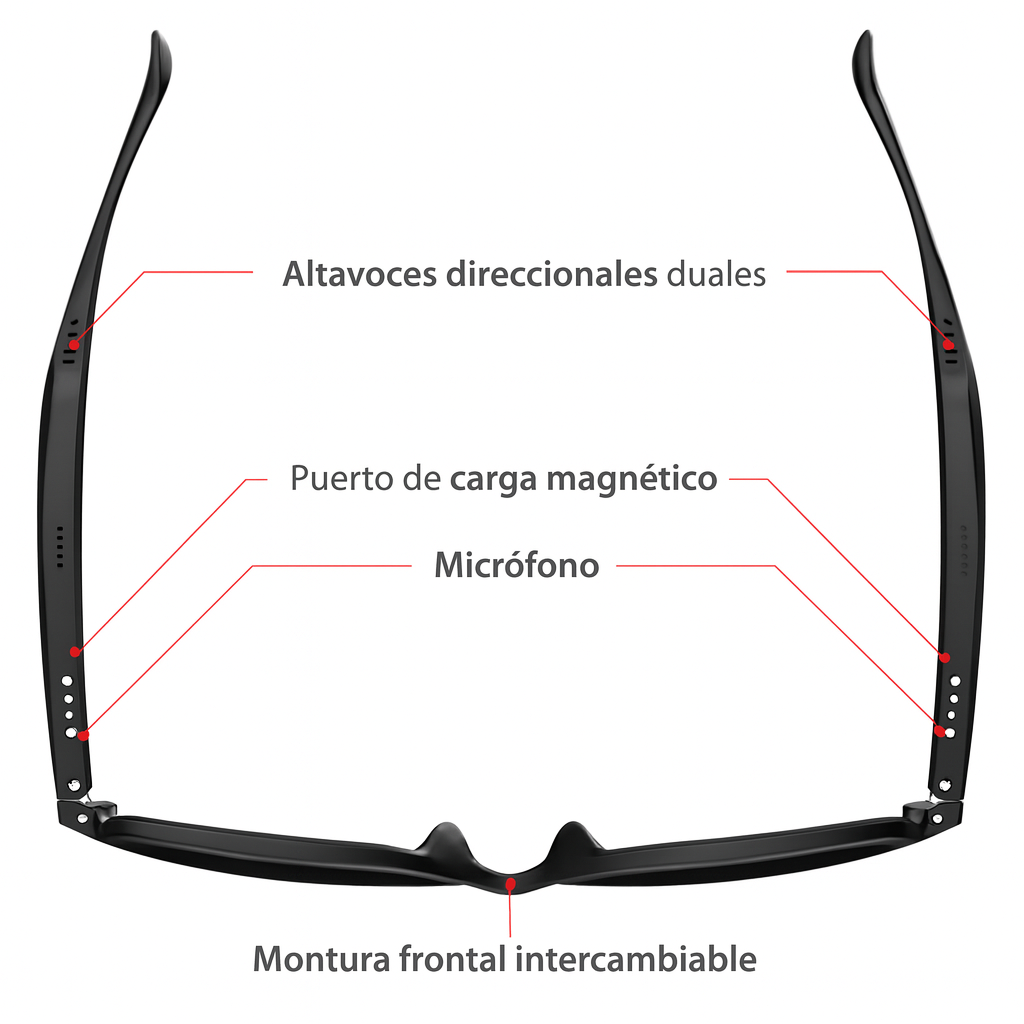 Gafas Inteligentes con Bluetooth