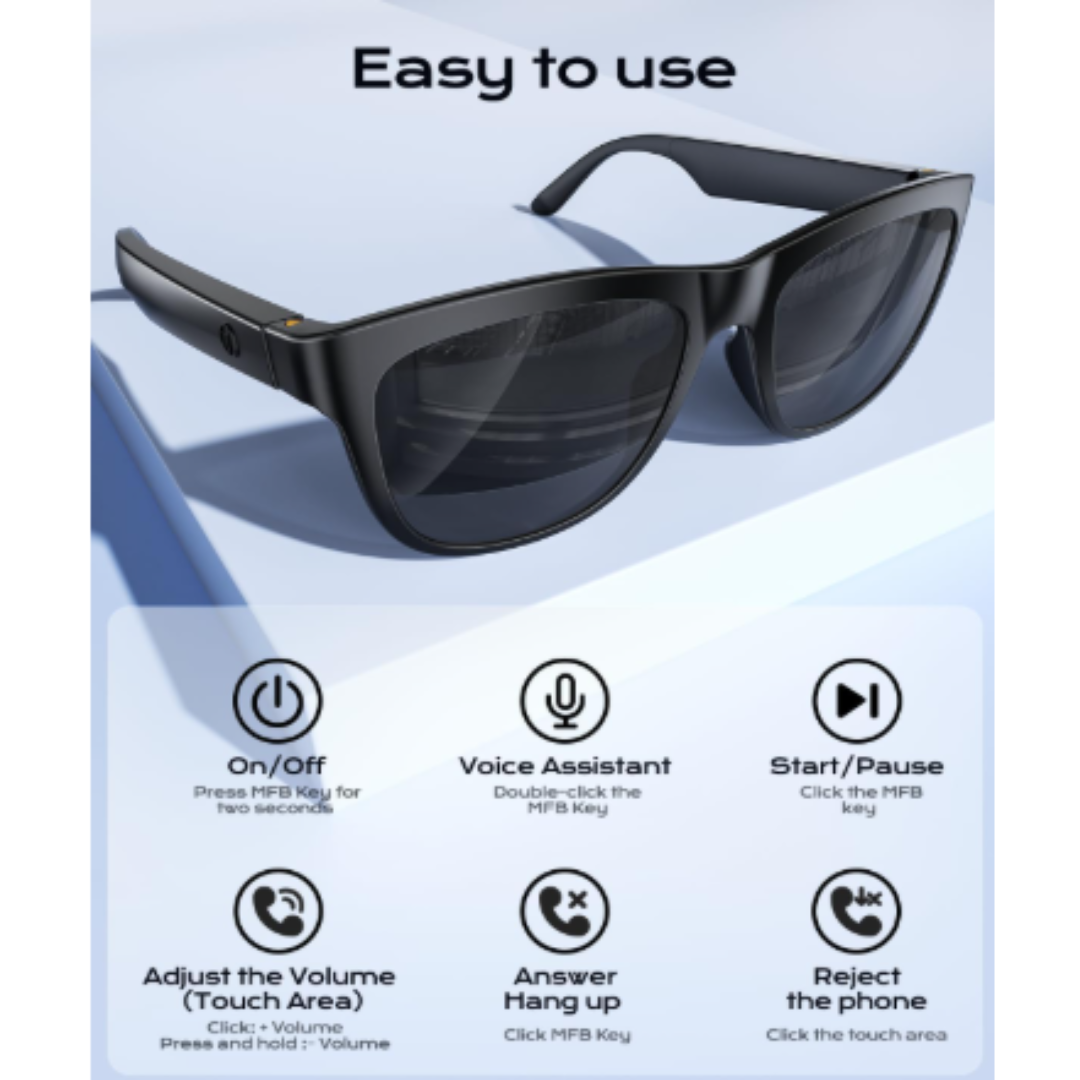 Gafas Inteligentes con Bluetooth