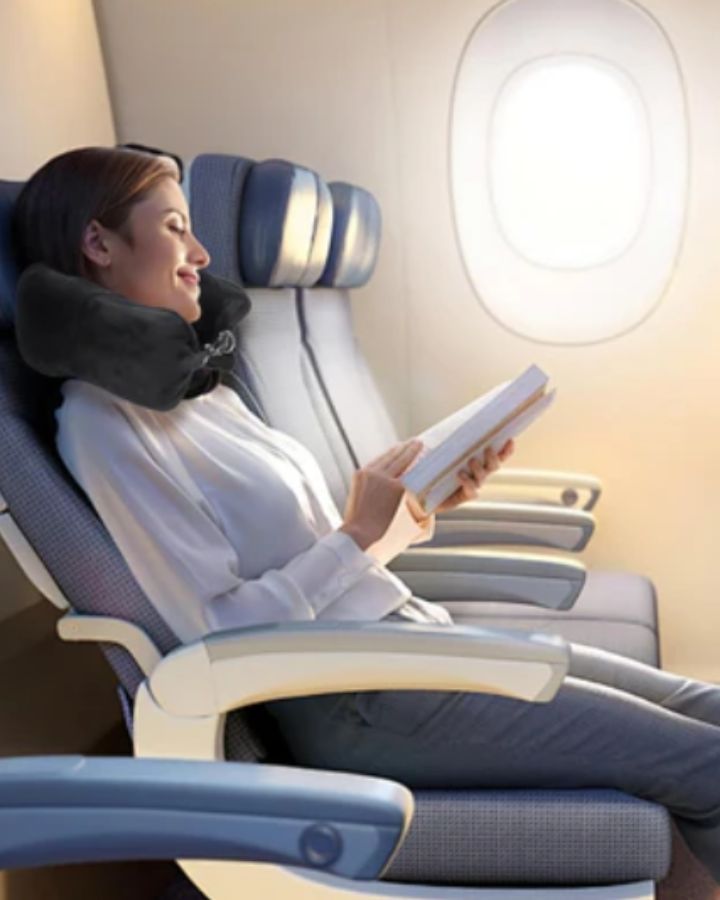 Almohada de viaje rellenable con equipaje oculto(TravelPillow Pro)