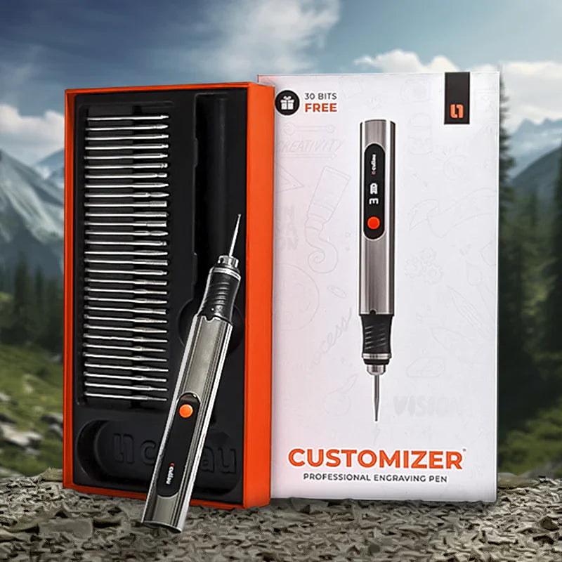 Bolígrafo grabador Customize- diseñado para aficionados al bricolaje