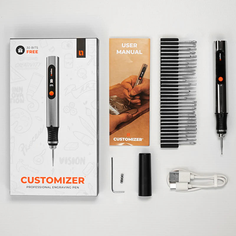 Bolígrafo grabador Customize- diseñado para aficionados al bricolaje