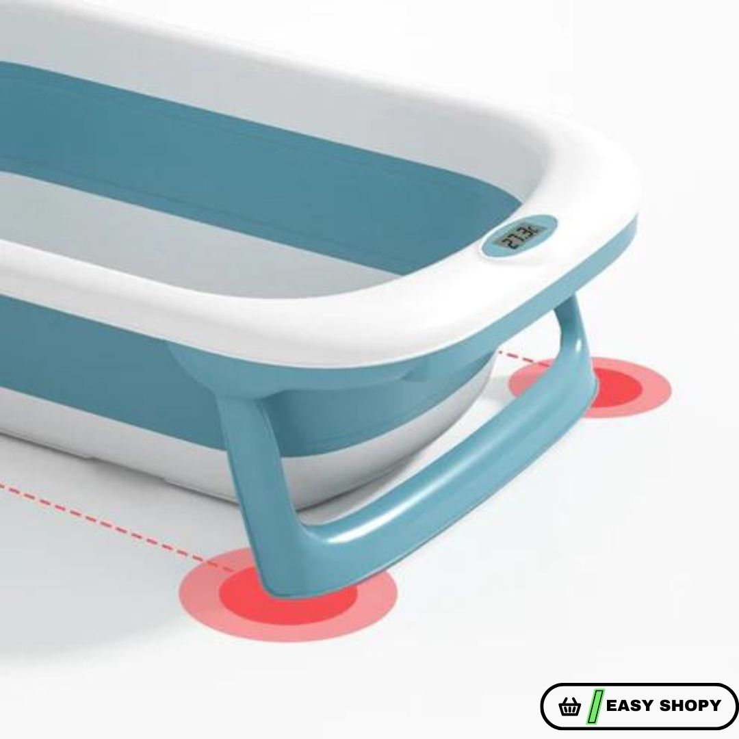 ¡NOVEDOSA TINA BAÑERA BEBES PLEGABLE INTELIGENTE!👶🛁🧼