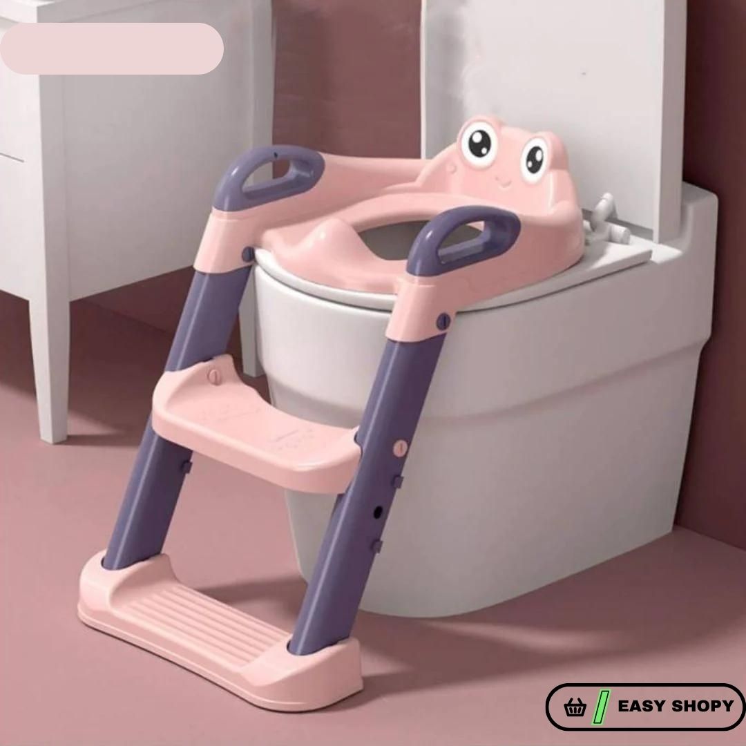 ¡NOVEDOSA ESCALERA DE INODORO PARA TUS PEQUEÑOS! SOLO DISPONIBLE ROSA