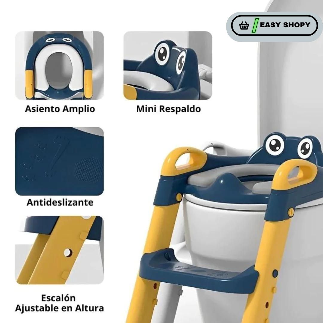 ¡NOVEDOSA ESCALERA DE INODORO PARA TUS PEQUEÑOS! SOLO DISPONIBLE ROSA