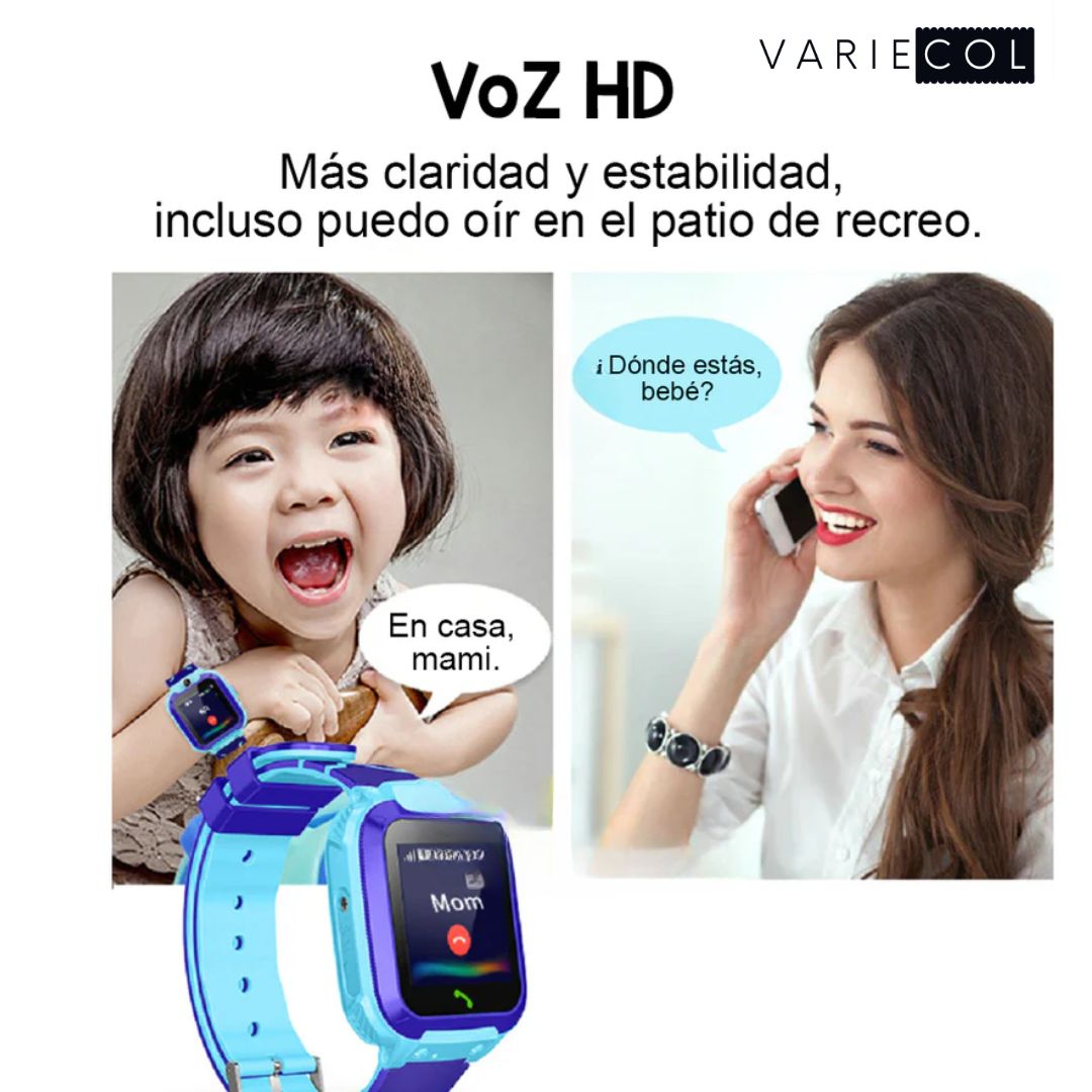 RELOJ INTELIGENTE PARA NIÑOS