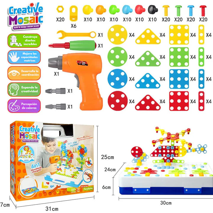 Juego de Construcción 3D para niños