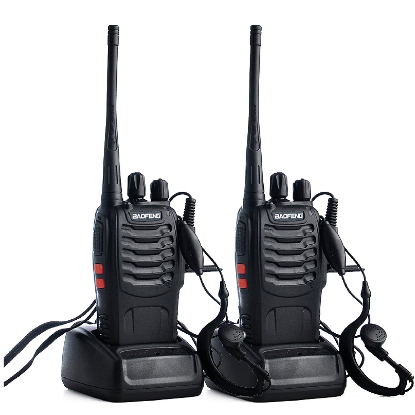 Par de radios de comunicación walkie-Talkie Baofeng