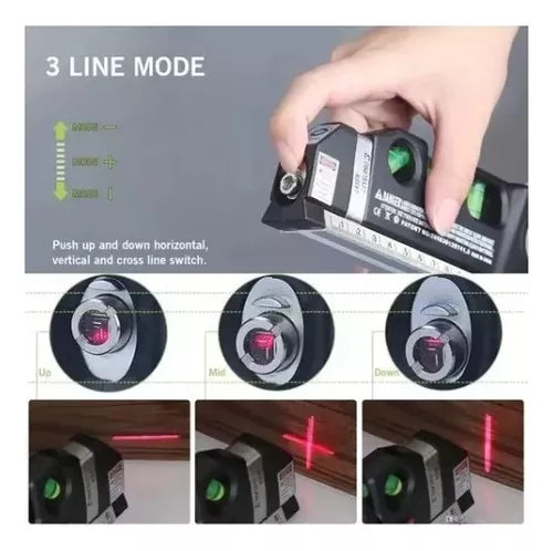 METRO LASER DIGITAL CON NIVELADOR