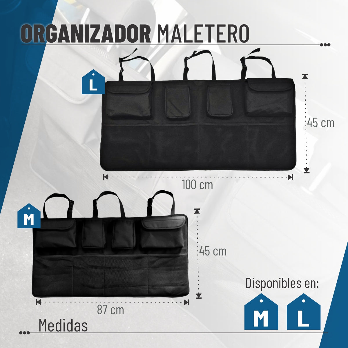 Organizador Maletero Para Carro