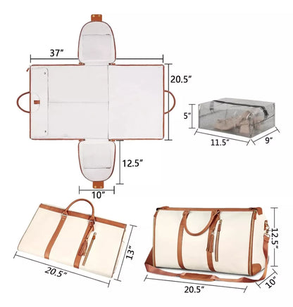 BOLSO VIAJERO PLEGABLE - PREMIUM ✅