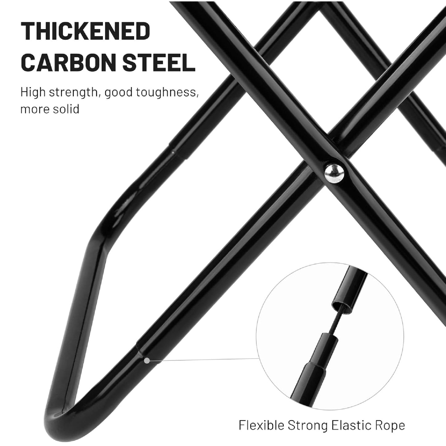 Llévala a todos lados – Silla Portátil que Soporta Hasta 100 kg