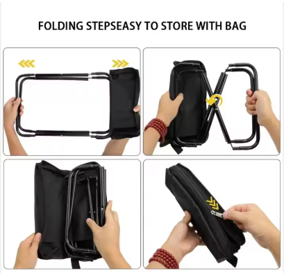 Llévala a todos lados – Silla Portátil que Soporta Hasta 100 kg