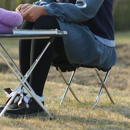 Llévala a todos lados – Silla Portátil que Soporta Hasta 100 kg