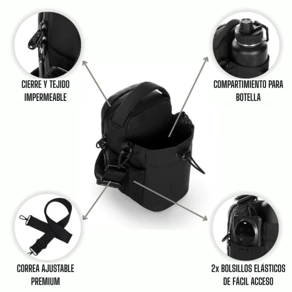Bolso Canguro Organizador Magnético Gym