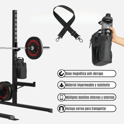 Bolso Canguro Organizador Magnético Gym