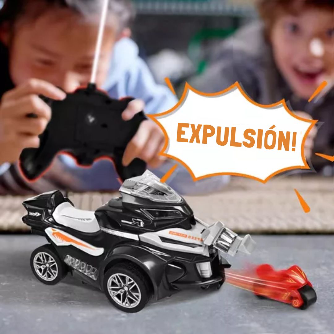 MOTO A CONTROL REMOTO LANZADOR DE MINI MOTOS