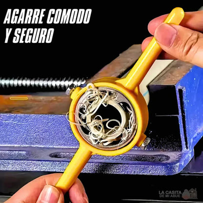 ROSCADORA MANUAL DE ACERO PARA TUBERÍA PVC