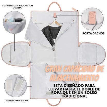 BOLSO VIAJERO PLEGABLE - PREMIUM ✅