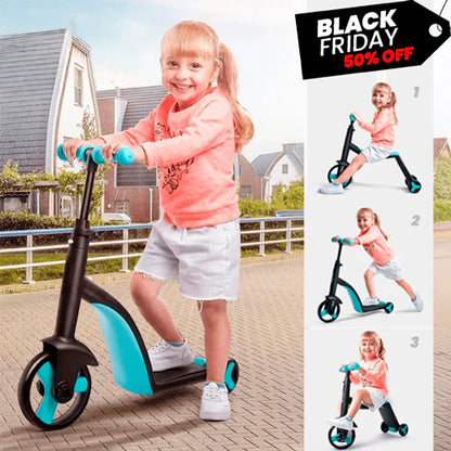 Patineta Y Bicicleta Automatica 3 En 1