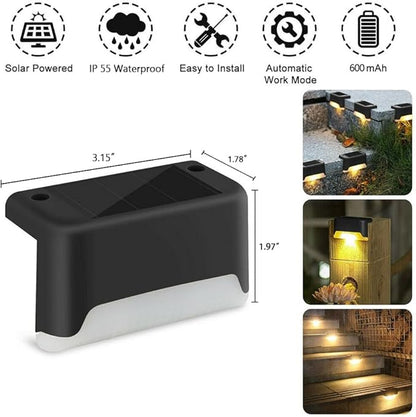 Lampara solar autoahdesivas SET X4