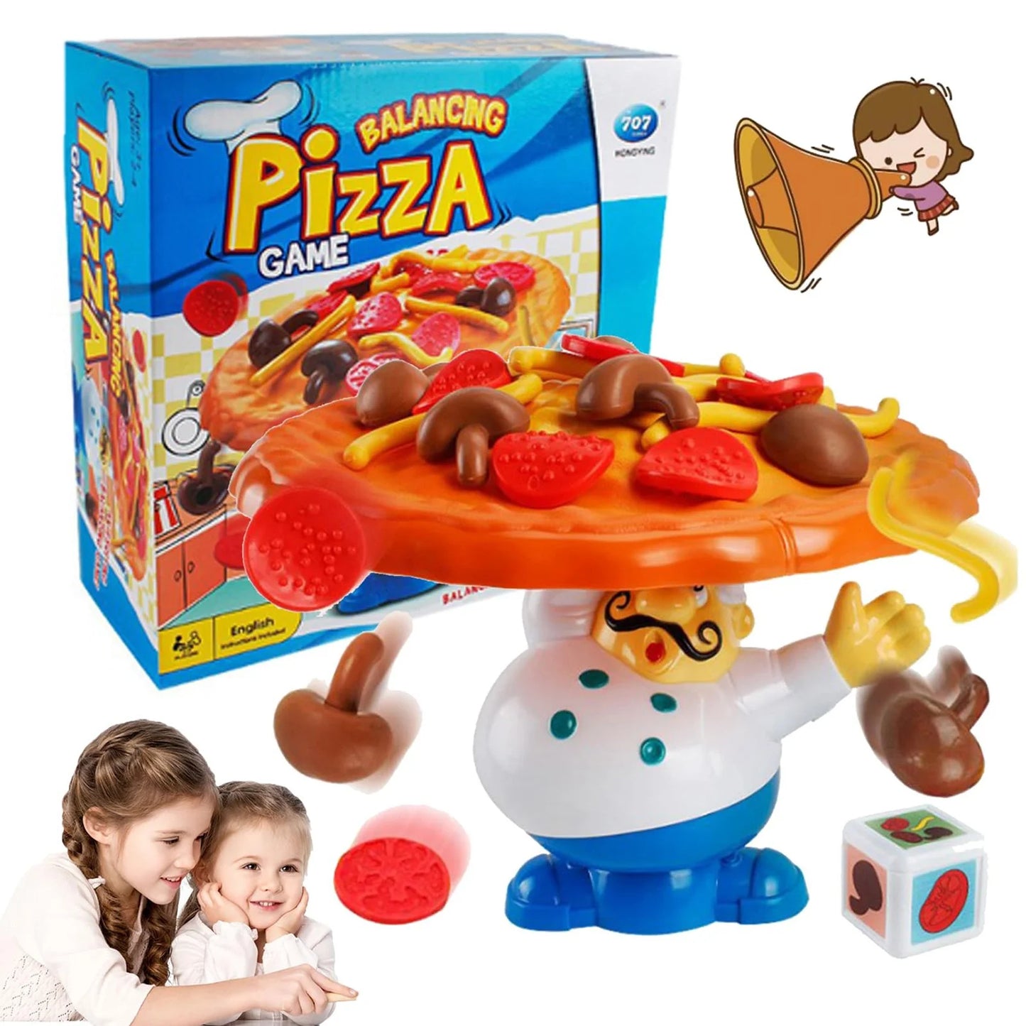 Juego de Mesa | "Balancing Pizza"