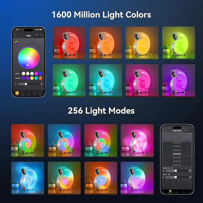 Lámpara Parlante Con Diseño De Caracol