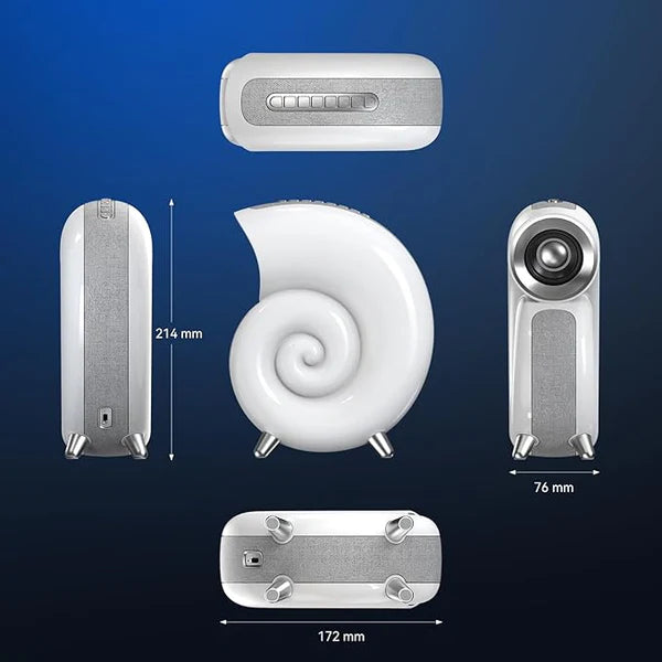 Lámpara Parlante Con Diseño De Caracol