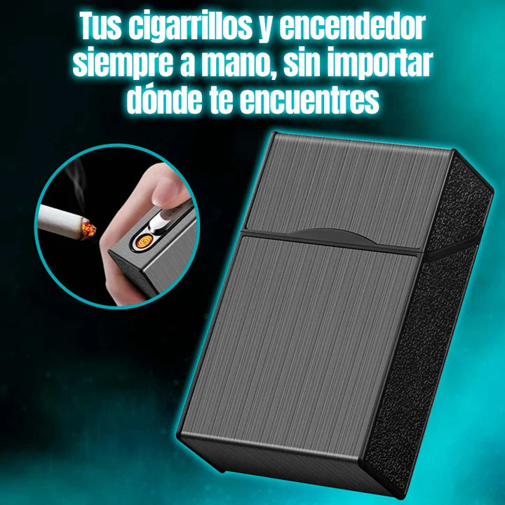 NOVEDOSO ENCENDEDOR-ESTUCHE PARA CIGARRILLOS!!!!
