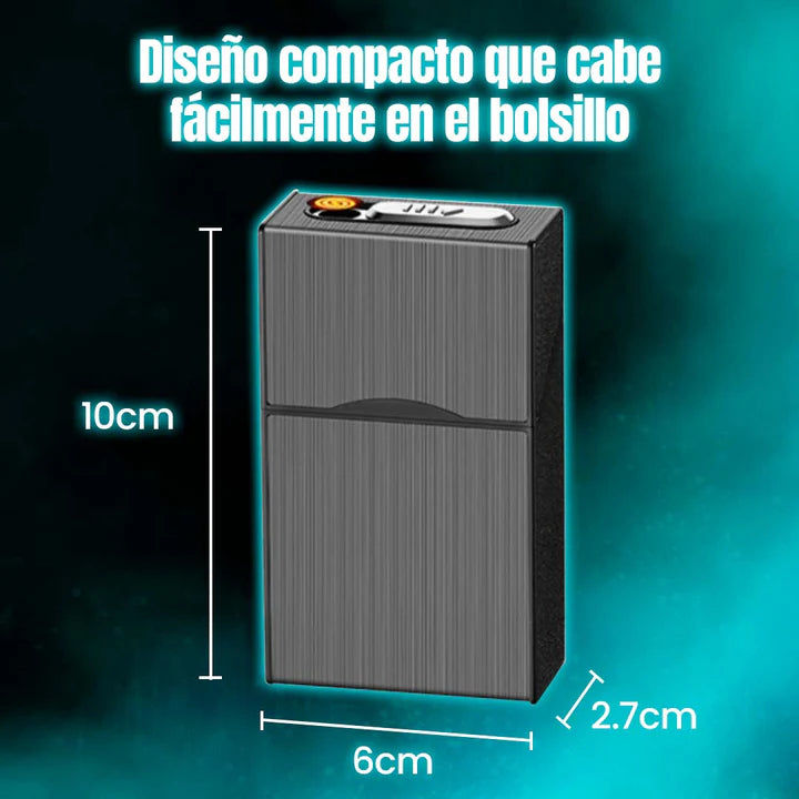 NOVEDOSO ENCENDEDOR-ESTUCHE PARA CIGARRILLOS!!!!