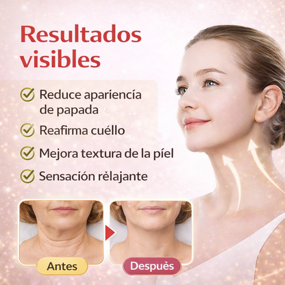 Masajeador Facial Reductor Papada Y Arrugas Con Tecnología LED E Iones Positivos – Reafirma y Tonifica