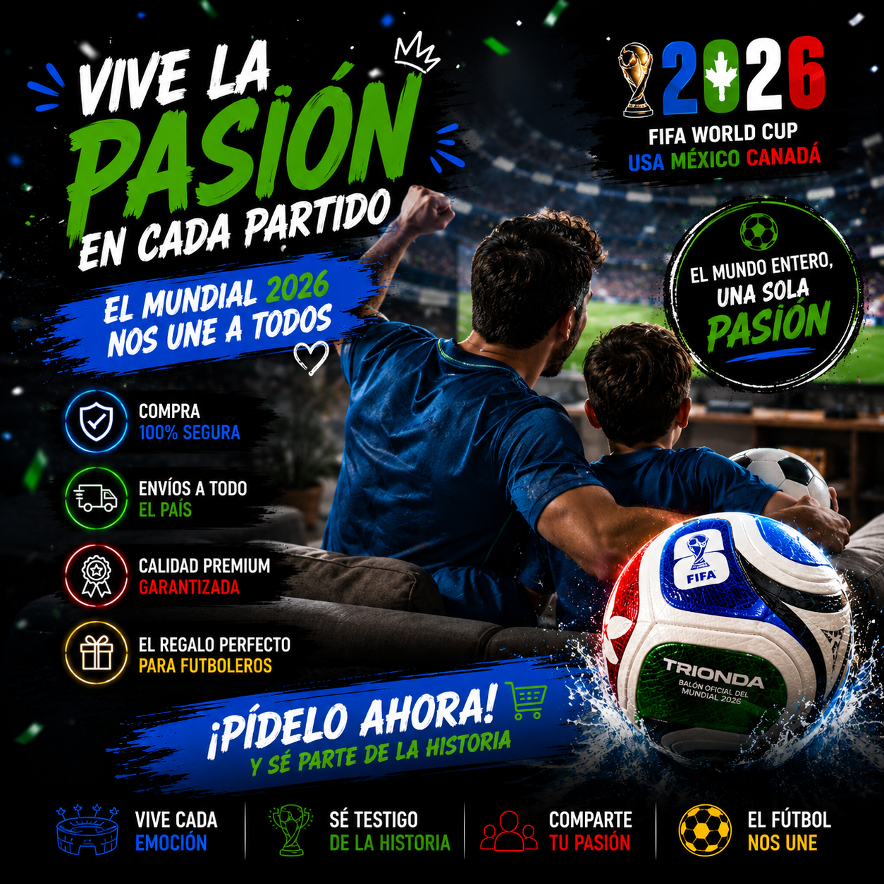 Trionda Champion 2026 – Balón Edición Mundial
