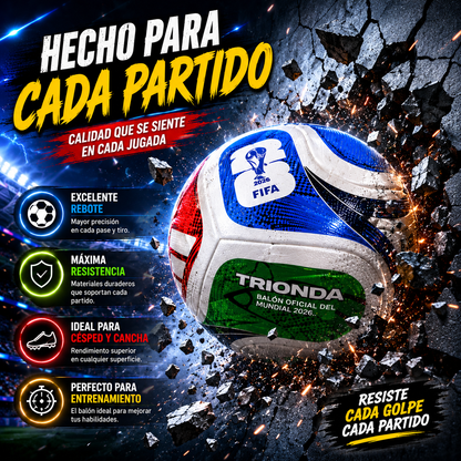 Trionda Champion 2026 – Balón Edición Mundial