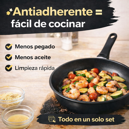 Set de Ollas CookWare Antiadherentes X13 piezas