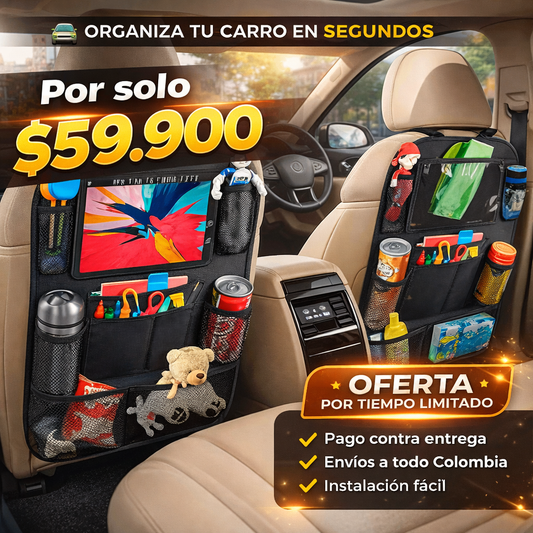 Organizador de Auto Multifuncional Premium