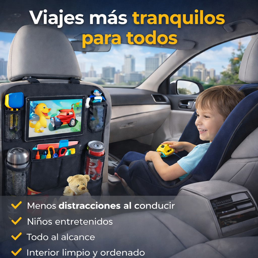 Organizador de Auto Multifuncional Premium