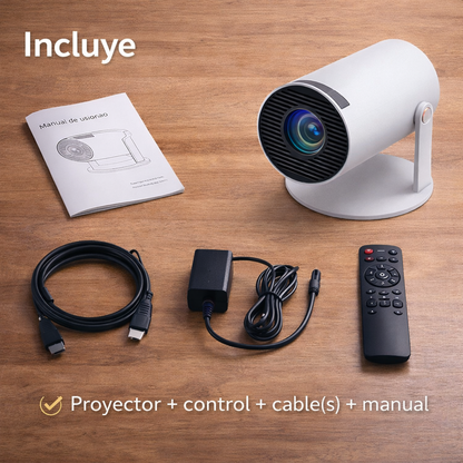 Proyector 4K Smart Android HY300