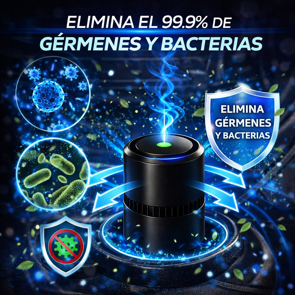 Elimina el Mal Olor de tu Carro en Minutos – IonFreshDrive Pro
