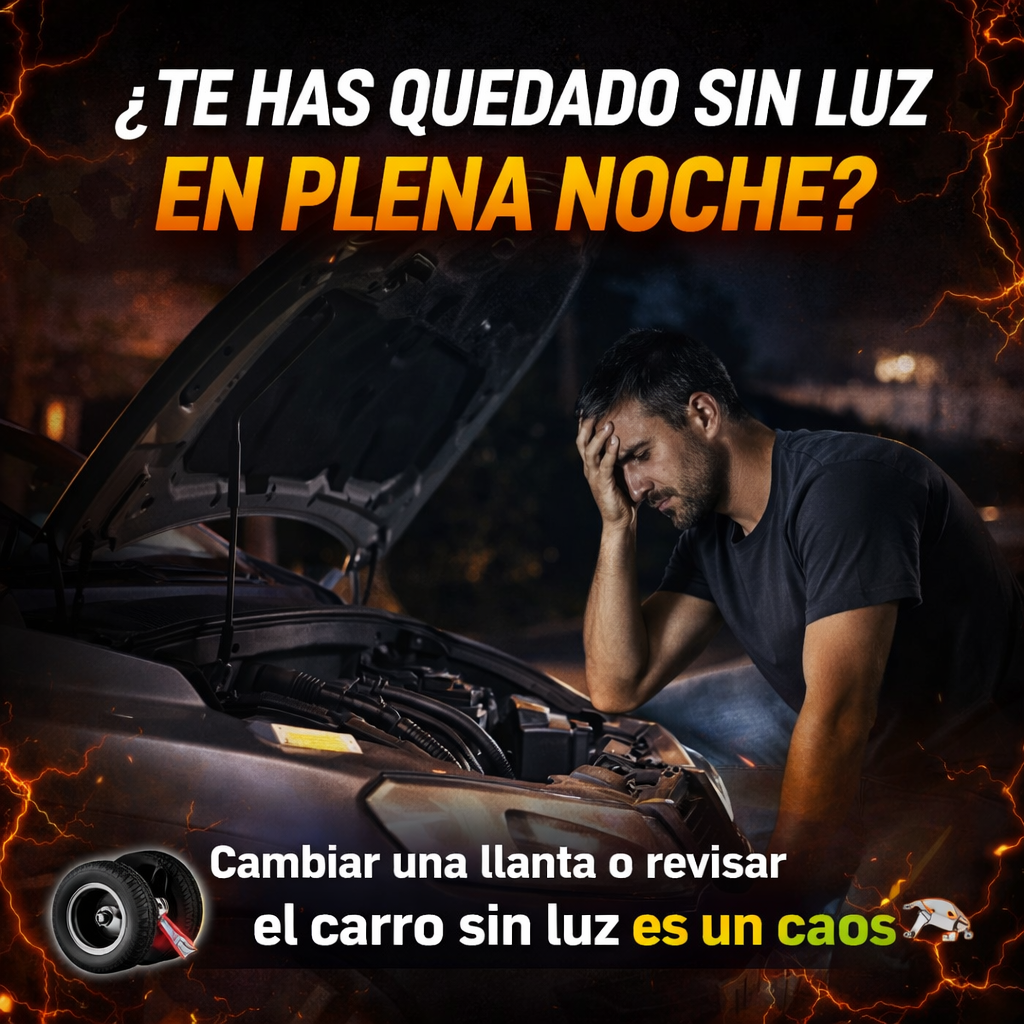 Luz LED Para Capo Recargable – Ilumina Todo el Motor sin Esfuerzo