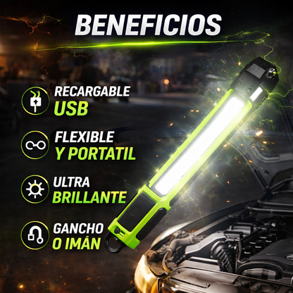 Luz LED Para Capo Recargable – Ilumina Todo el Motor sin Esfuerzo