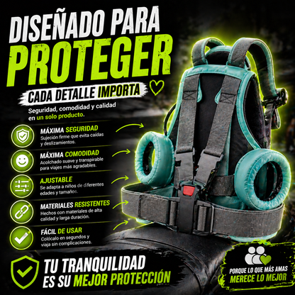 Cinturón de Seguridad para Niños de Moto - Protege lo que más amas en cada viaje