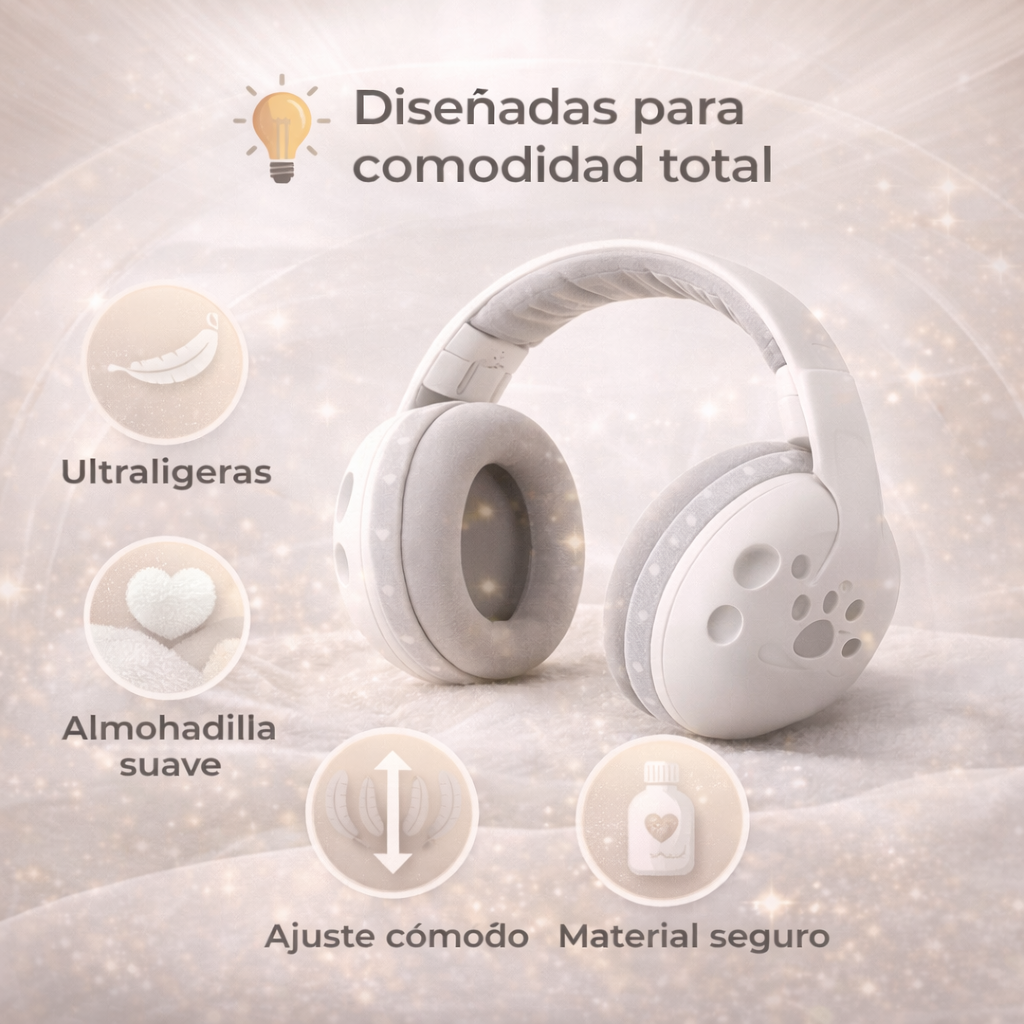 Orejeras Protectoras Auditivas para Bebé - Reduce el Ruido y Protege su Audición