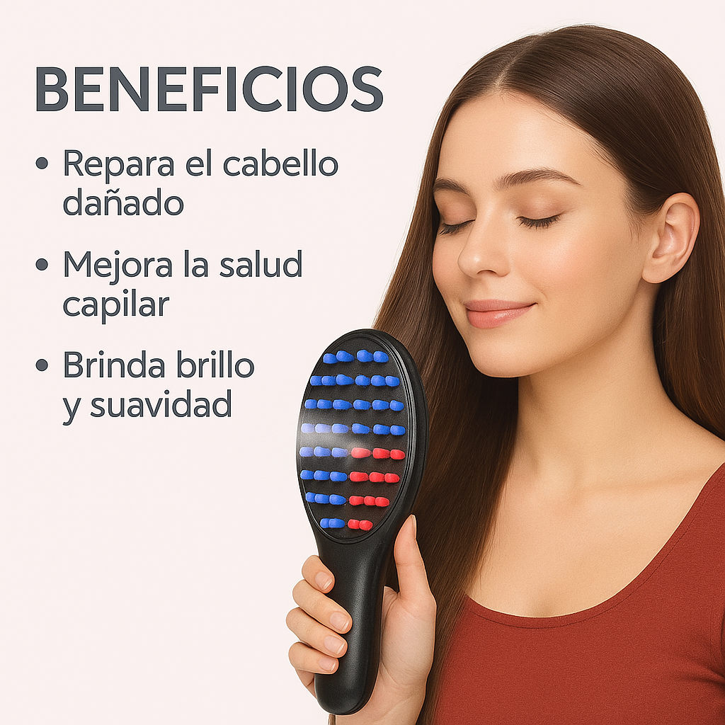 Cepillo Capilar LumiHair Reparación Pro
