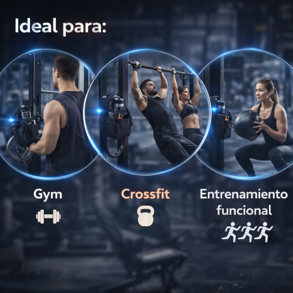 Bolso Canguro Organizador Magnético Gym