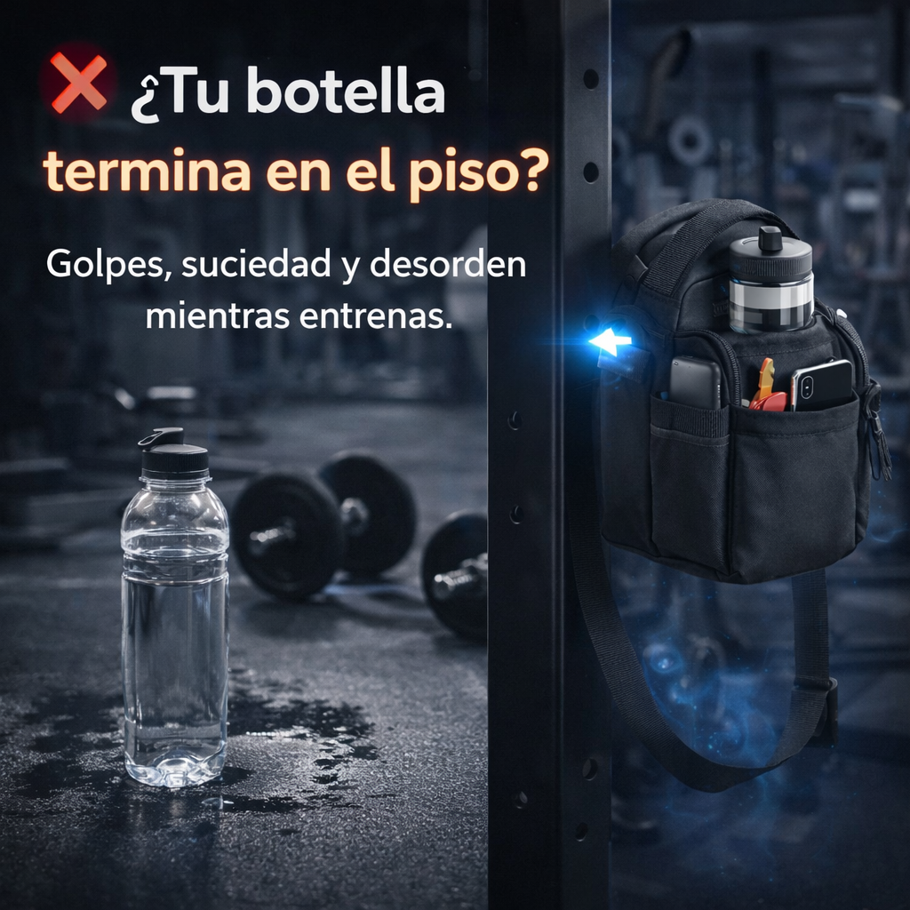 Bolso Canguro Organizador Magnético Gym