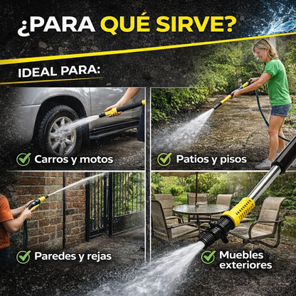 Water Zoom Hidrolavadora Limpiador Con Alta Presión De Agua