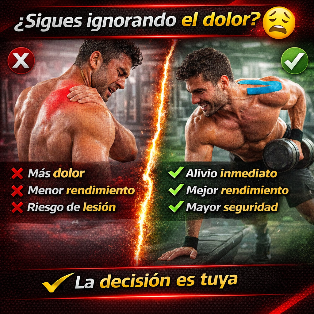 Cintas Deportivas Kinesiológicas - Adiós al Dolor, Recuperación Muscular y Máxima Elasticidad