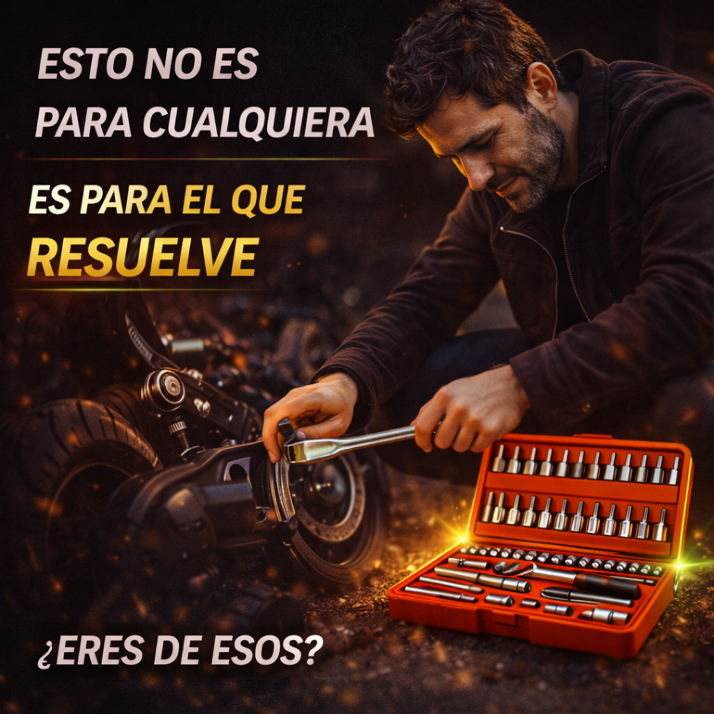 Kit Herramientas 46 Piezas Multiuso | Completo, Portátil y Listo para Cualquier Emergencia