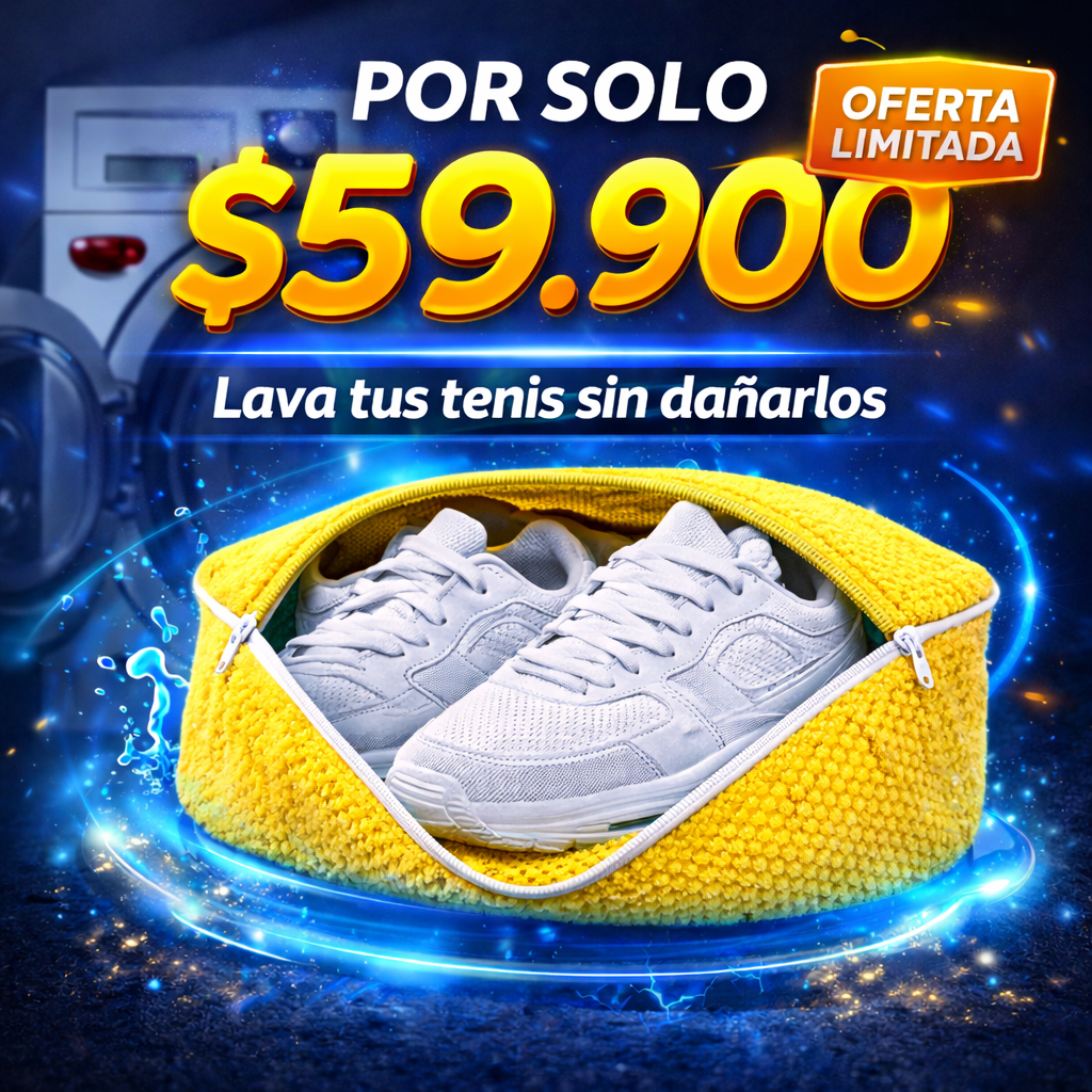 Funda para Lavar Tenis en Lavadora | Protege tus Tenis sin Dañarlos y sin Deformar