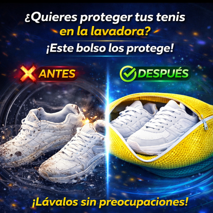 Funda para Lavar Tenis en Lavadora | Protege tus Tenis sin Dañarlos y sin Deformar